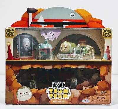 Disney Tsum Tsum Star Wars Jabba s Palace Deluxe Theme Set, 5 Figures plus Stand