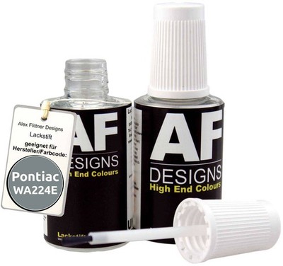 Lackstift für Pontiac WA224E Generic Medium Gray schnelltrocknend 2x20ml 