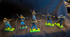 1971 Deetail Britains LTD Lot of 6 Civil War soldiers