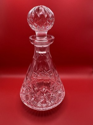 Waterford Crystal LISMORE Roly Poly Decanter, Ireland,  MINT!