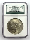 1923 Binion Peace Silver Dollar NGC MS64 Collectors Set