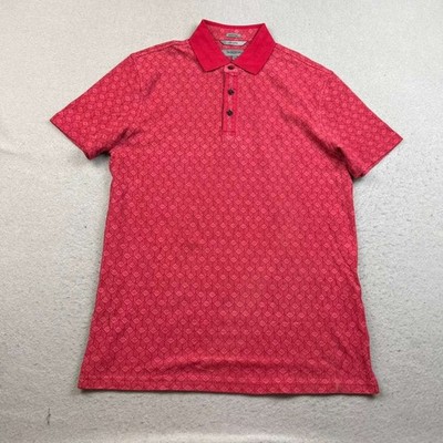 Givenchy Shirt Mens Medium Red Pima Cotton Prestige Polo Short