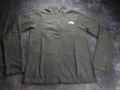 The North Face Herren Fleece Pullover Half-Zip Troyer Grau Gr. S - TOP!