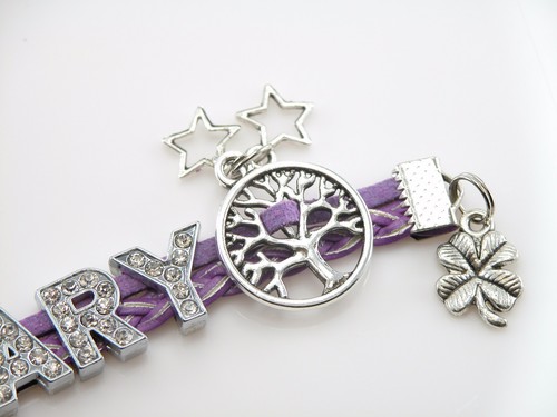Personalized TREE Custom CELLPHONE STRAP 3.5mm ANTI DUST PLUG Rhinestone - Picture 4 of 5