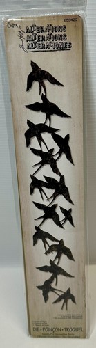 TIM HOLTZ Sizzix Sizzlits Alterations BIRDS IN FLIGHTS Decorative Strip 659425