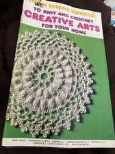 MON TRICOT Knitting & CROCHET Booklet No Mj10 Retro ; creative arts