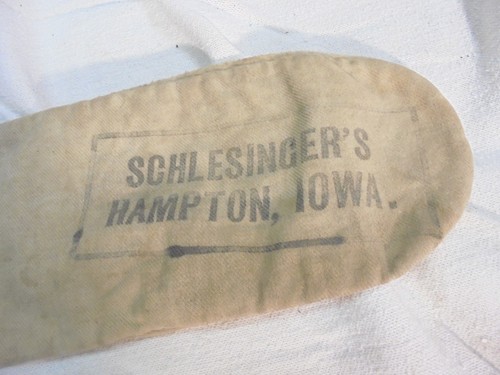 vintage glove schlesinger's hampton iowa clothing store left hand - Picture 4 of 5