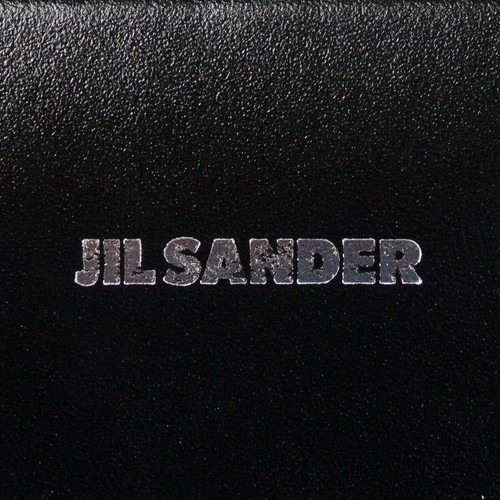 63423 auth JIL SANDER black leather CASE MEDIUM Shoulder Bag - Picture 5 of 6
