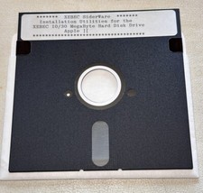 Siderware Utilities For Sider 10/30 Megabyte HDD DOS 3.3 Apple II 5.25  Floppy