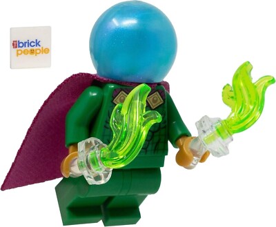 LEGO Marvel Superheroes Mysterio Minifigure with Cape New Collectible Villain
