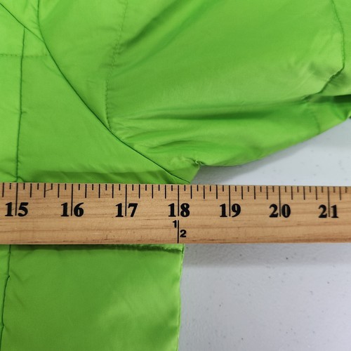 Columbia Jacket Youth Medium Womens Small Green Quilted Puffer Turbo Down 550TD - Picture 11 of 13