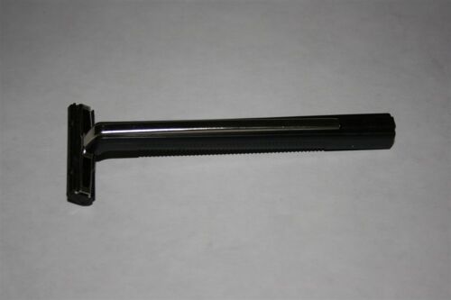 2 recargas de cartucho de afeitadora Gillette Trac II 7 en punto PII mango de afeitadora de metal EE. UU. - Imagen 7 de 8