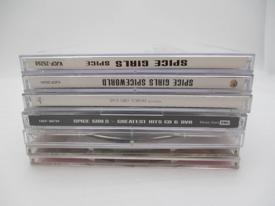 SPICE GIRLS 7CDs GREATEST HITS, SPICE WORLD, STOP, FOREVER, goodby Japan import Foto 4 de 4