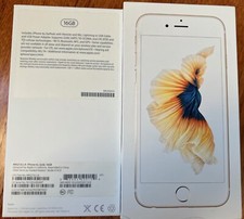 iPhone 6s Box Original Apple Retail Box Only Without Accessories
