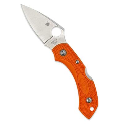Spyderco Dragonfly2 Lightweight Orange FRN Plain Edge C28POR2