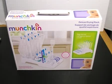 MUNCHKIN DELUXE DRYING RACK FOR BABY BOTTLE NEW IN BOX