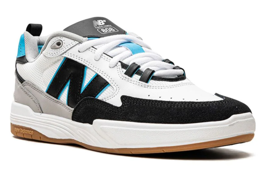 スニーカー New Balance Numeric 808 Tiago Lemos White Aqua Gum New Balance Numeric White/Aqua Tiago Lemos 808 (NM808BYS) | eBay