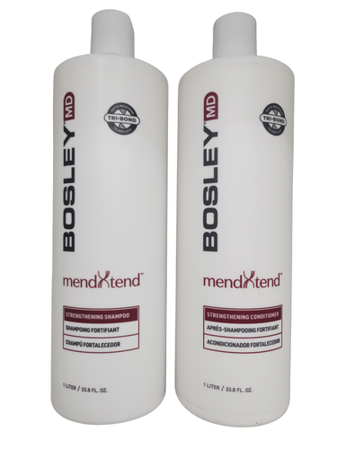 BosleyMD mendXtend Strengthening Shampoo & Conditioner Duo 33.8 oz 2piece