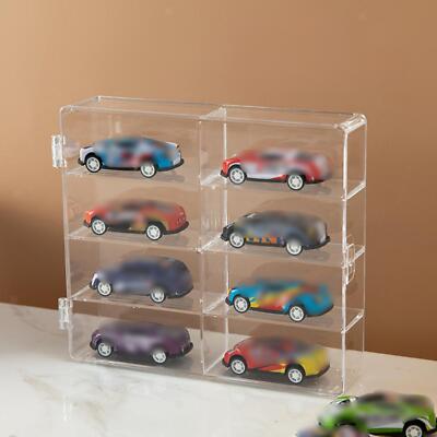 1/64 Räder Vitrine Modellautos Schaukasten für Mini Figuren Miniaturen