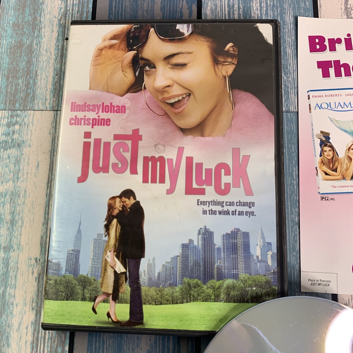 Just My Luck DVD w/ Lindsay Lohan (2006 WS & FS) 24543255161| eBay