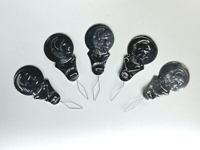 5pcs Metal Wire Old Fashioned Needle Threader Tool for Hand Sewing