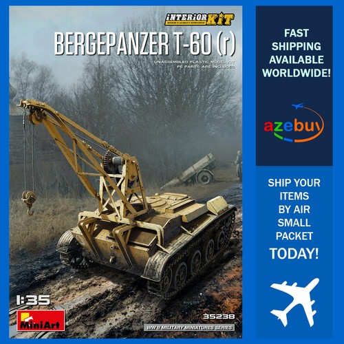 BREM On The Basis Of T-60 (p) With An Interior 1/35 Plastic Model Kit MA35238