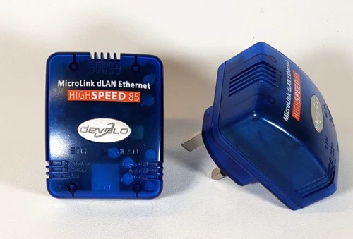 Devolo dLAN Highspeed Ethernet Adaptors High Speed 85 with Cables