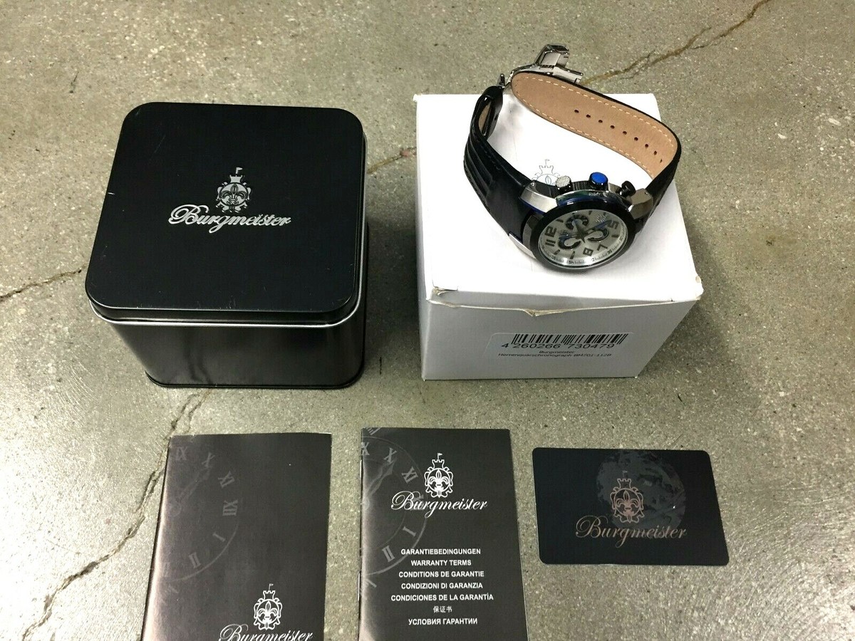 BURGMEISTER MENS WATCH. | eBay