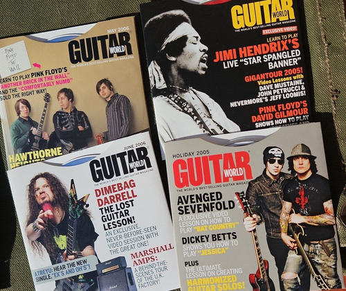 Posten 17 Guitar One & Guitar World Magazine CDs 2005 '06 Audio Only Slash Cream ZZ - Bild 5 von 13