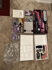 Nintendo NES Action Set video game system CIB complete GREAT SHAPE + bonus kit