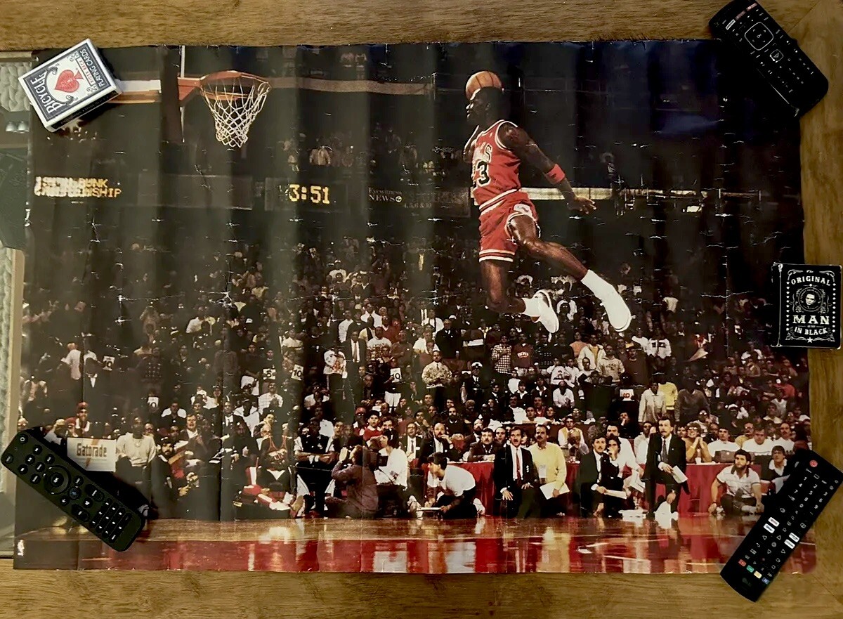 【希少】ジョーダン 88年 スラムダンクコンテスト オリジナル ポスター 1992 Vintage Nike Michael Jordan 1988 NBA Slam Dunk Contest