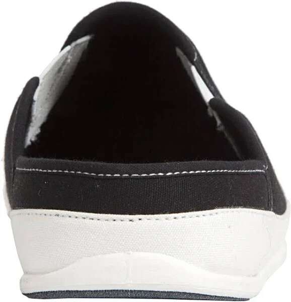 DEER STAGS Mens Black SLIPPERS Removable Insoles Spike Round  display picture 1