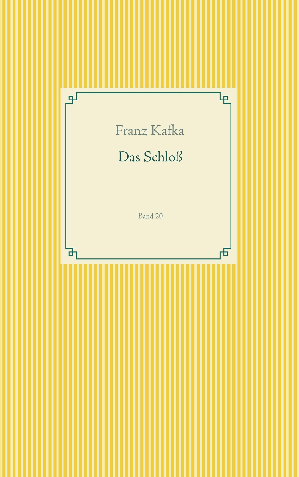 Thumbnail - Das Schloß Band 20 Franz Kafka Taschenbuch