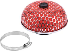 Universal 100MM Inlet Mushroom Filter Blue Foam Short & Cold Air Turbo Intake US