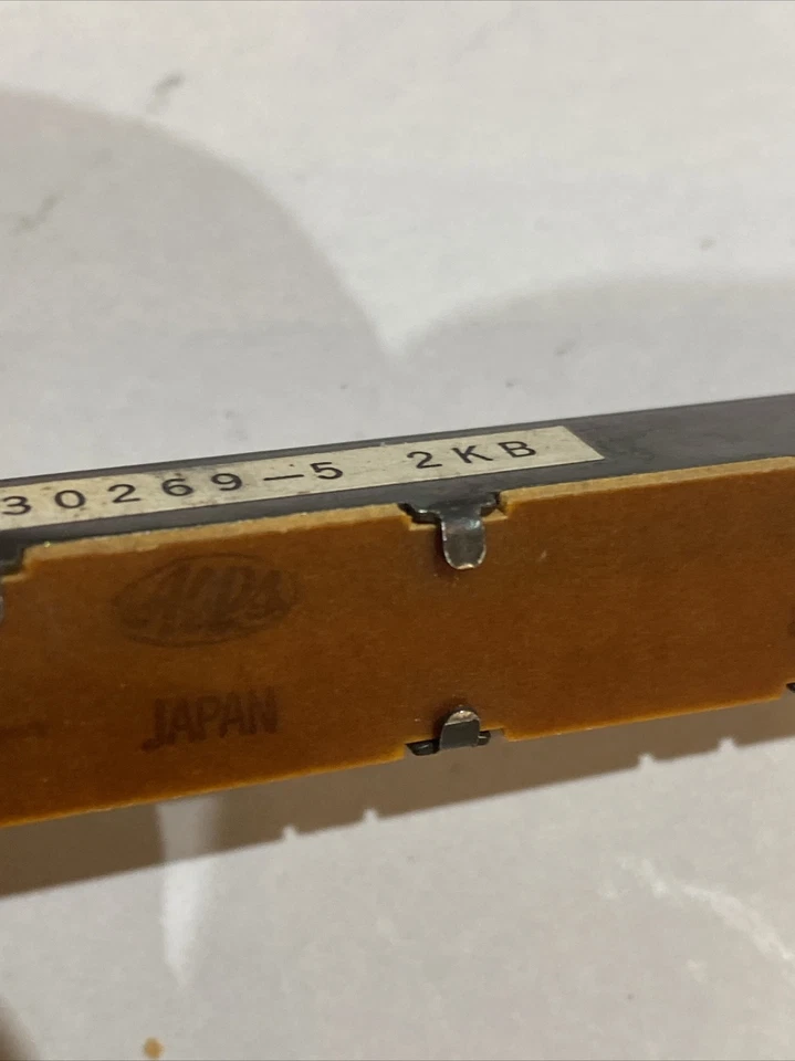 Potenciómetro Lowrey Slide Pot 30269-5 2KB Hecho en Japón Probado Lote de 3 Foto 3 de 4