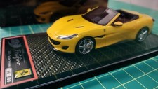 BBR Ferrari Portofino 2017 Giallo Modena 1/43 Scale Limited Edition of 99 Pcs.