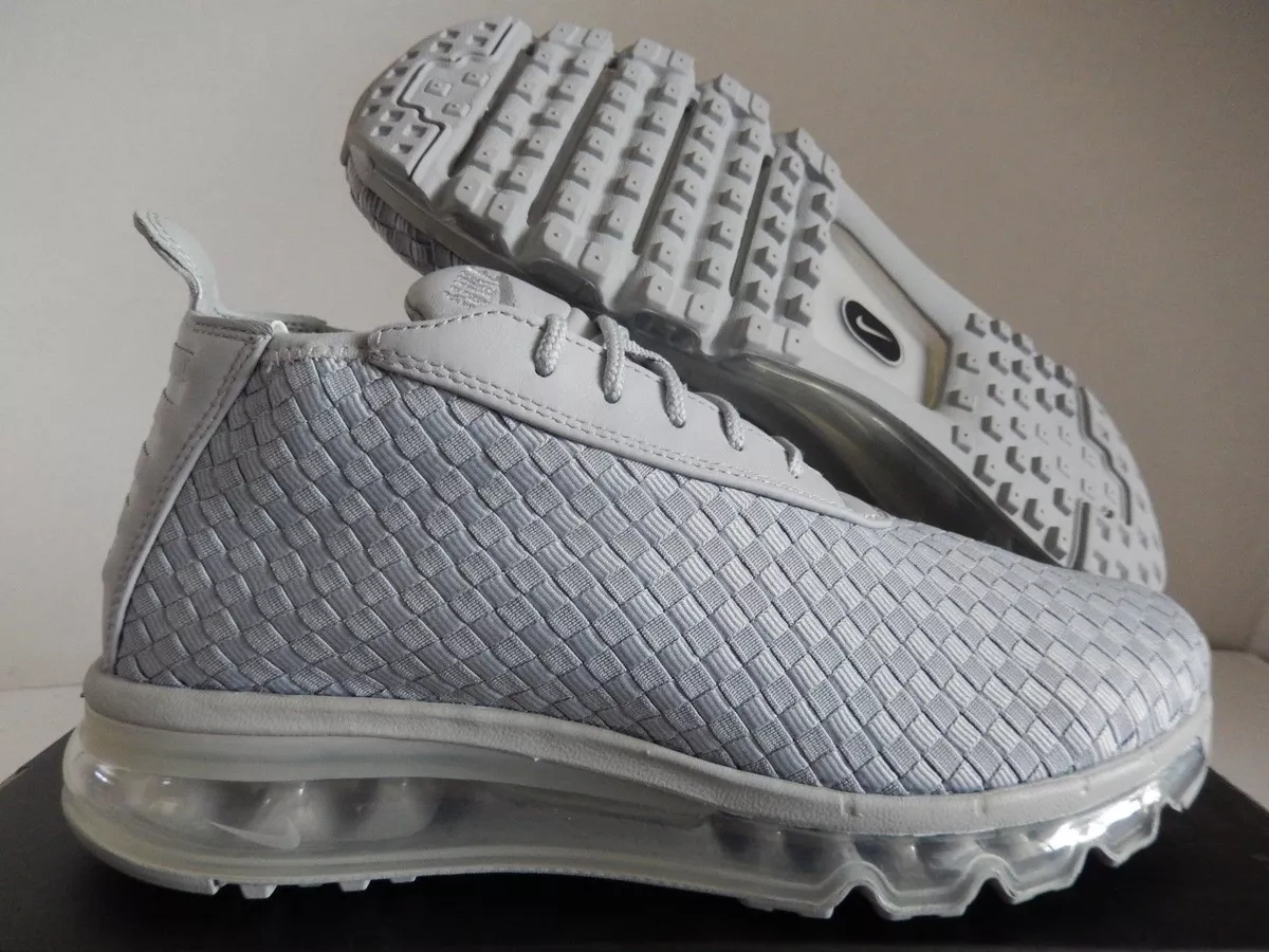 NIKE AIR WOVEN BOOT 2013 WOLF GREY-WOLF GREY-WHITE 921854-001 Sz 6.5 | eBay