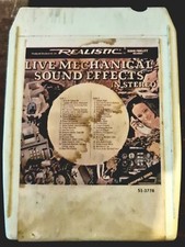 Live Mechanical Sound Effects , 8-track Stereo