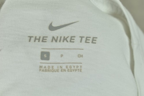 NIKE White T-Shirt size S Mens 100% Cotton Sports Outdoors Outerwear Menswear - Picture 4 of 5