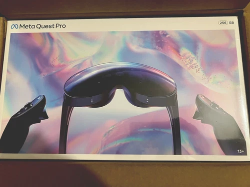 Meta Quest Pro - Black VR headset system NIB New 256gb 12gb ram -