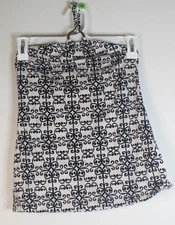 Banana Republic Stretch Knit Tube Top, Size XS Black White
