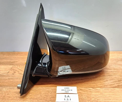 ✅ 15-18 OEM BMW F85 X5M Left Side Power Folding Mirror Assembly Camera Black 475