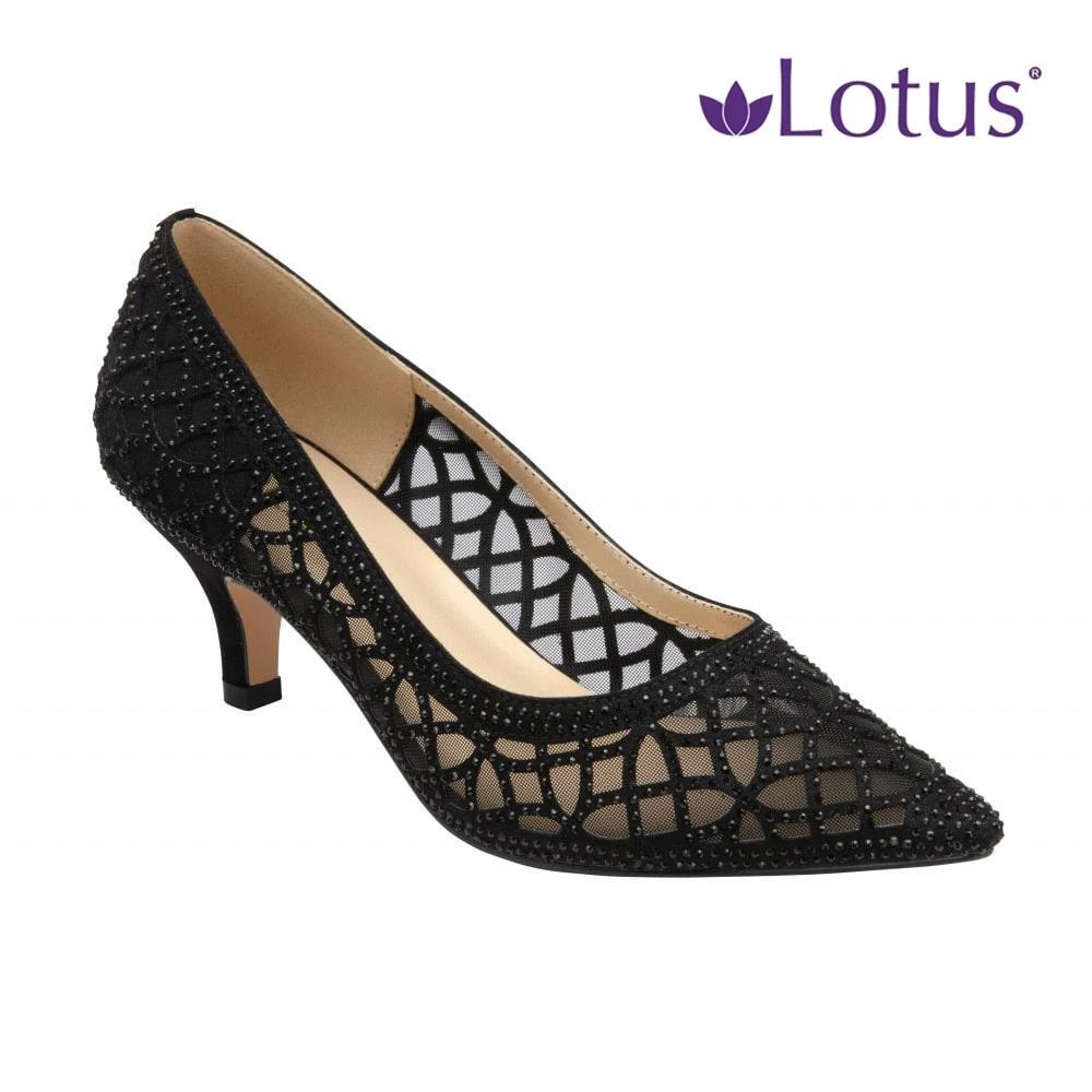 Lotus shop nude shoes