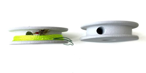 6 piezas 71 mm Tenkara bobinador línea gestión de línea de carrete para caña de pescar Tenkara 1" - Imagen 5 de 7