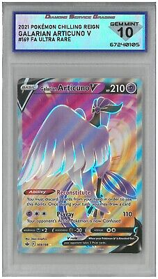 Galarian Articuno V 58/198 Pokemon Chilling Reign NM