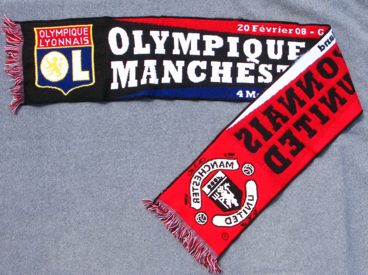 Écharpe OL Olympique Lyonnais – Coupe D'Europe 2007-2008 – Unisexe