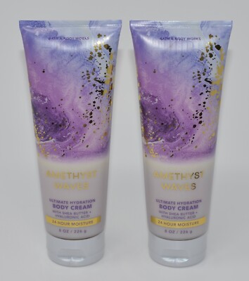 Amethyst Wave 2 BATH & BODY WORKS AMETHYST WAVES ULTIMATE HYDRATION BODY CREAM LOTION ...