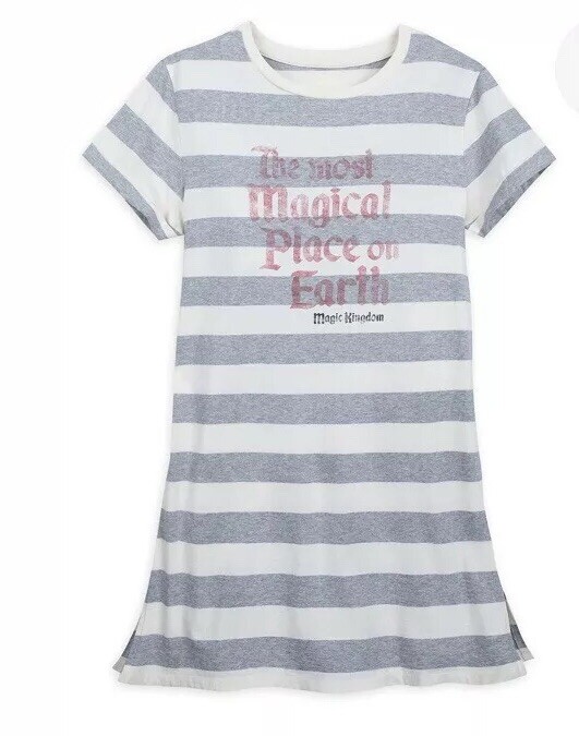 Disney Parks The Most Magical Place On Earth Jersey Dress by Junk Food M OR  L | eBay