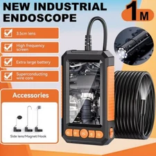 4.3inch HD LED Industrial Endoscope Borescope 1080P 8mm Inspection Camera IP67