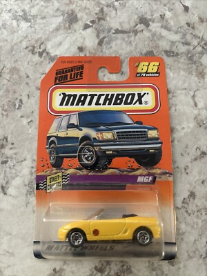 Matchbox Series 10 MGF #66 New on Card